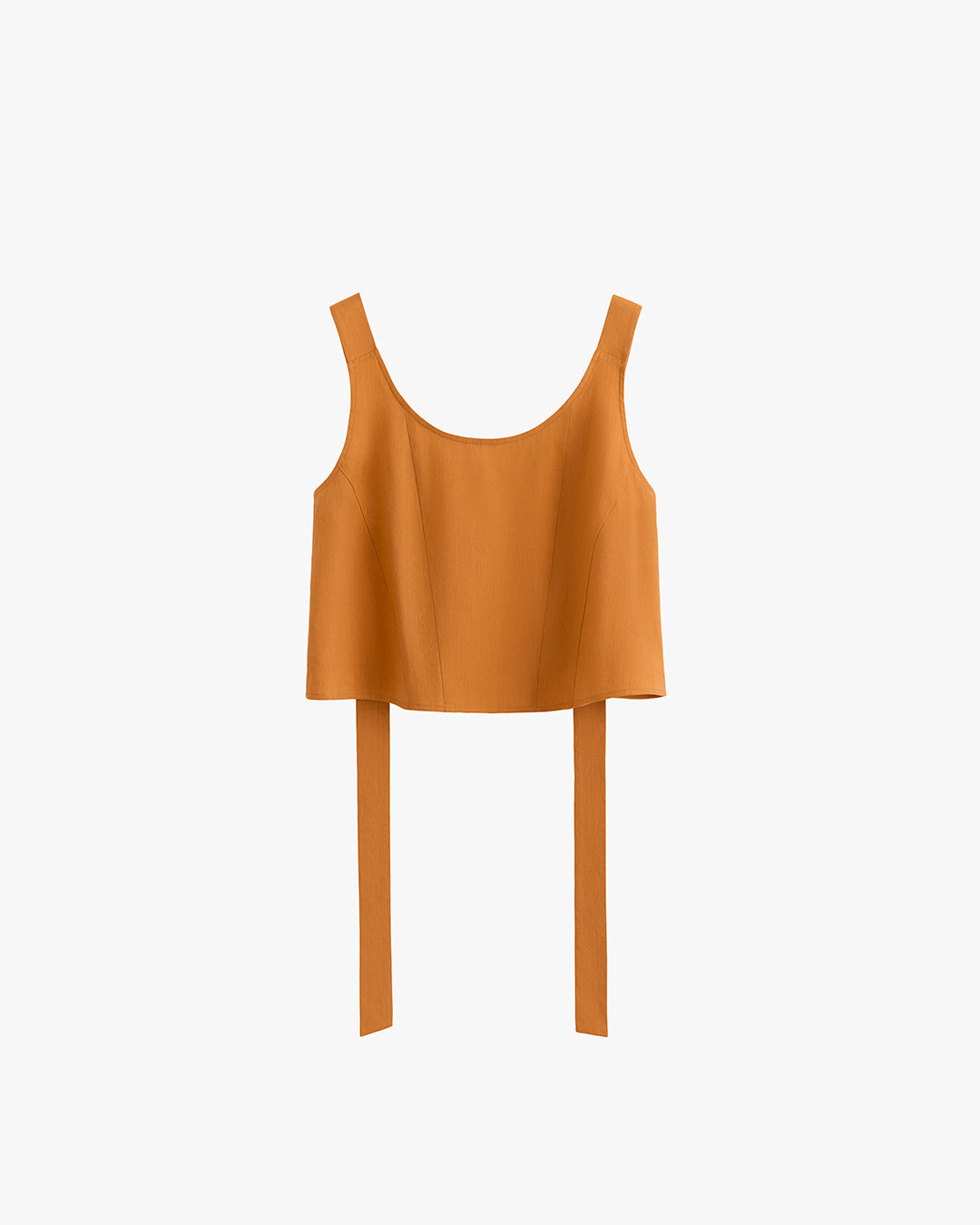 Linen Cropped Tank