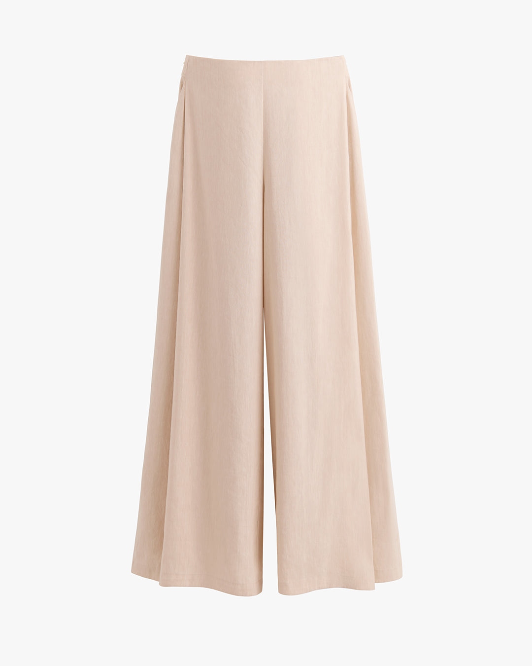Linen Pleated Pants