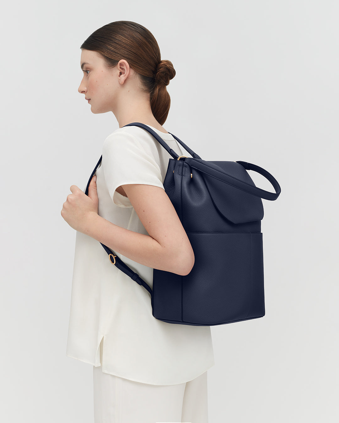 Leather Backpack 16-inch